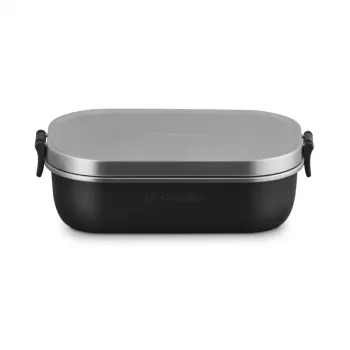 LE CREUSET obedár ON THE GO 900ml matne čierny