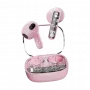 DELTACO Streetz T150-PNK True Wireless in-ear slúchadlá, Bluetooth 5.3, transparentná ružová