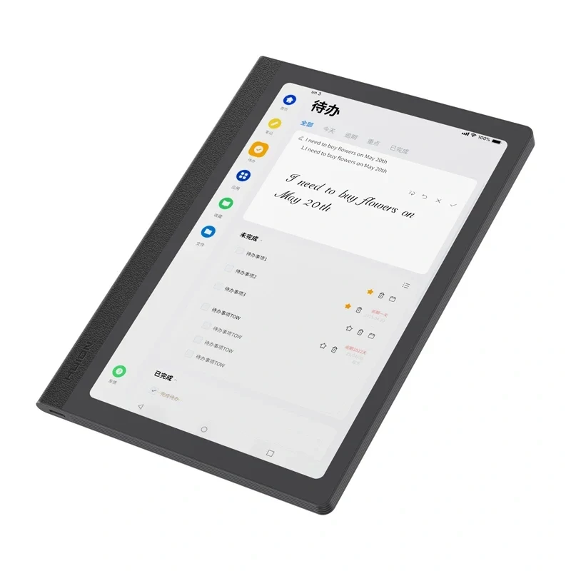 HUION Note E X50 10,3 palca E-Ink tablet s PenTech 3.0 stylus, 4GB RAM, 64GB úložisko, Android 11, Dual-Tone predné svetlo, hliníková zadná strana