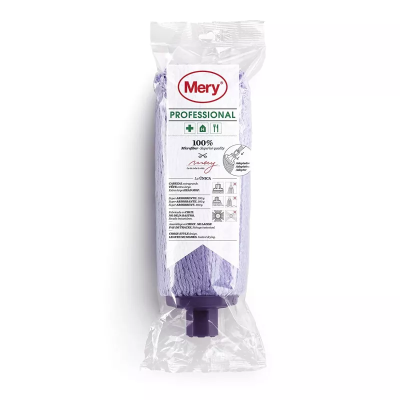 MERY Vymeniteľná hlavica kefy mikrofáza Professional 26,5cm 200gr
