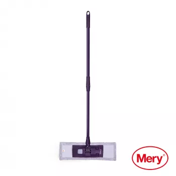MERY Mikrofázová mop 45 cm s kovovou rukoväťou 140 cm