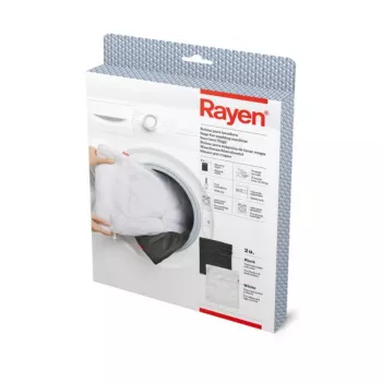 RAYEN Sada vreciek na pranie 2 ks 50x40cm čierna/biela