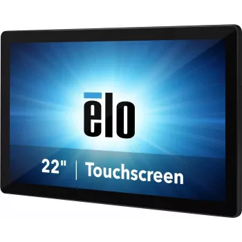 Elo Touch Solutions Elo I-Series 2.0 ESY22i3 - All-in-One (kompletné riešenie) - Core i3 8100T / 3,1 GHz - RAM 8 GB - SSD 128 GB - UHD Graphics 630 - GigE - WLAN: 802.11a/b/g/n/ac, Bluetooth 5.0 - Win 10 IoT Enterprise LTSC 64-bit - Monitor: LED 54,6 cm (21,5