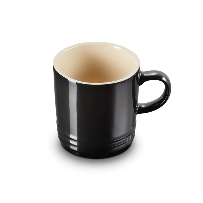 LE CREUSET Kameninový hrnček 350 ml čierny