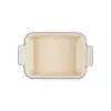 Le Creuset Obdĺžniková Heritage kamenina 19x14cm / 1,1L čierna