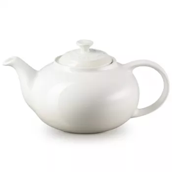 LE CREUSET kameninová čajová kanvica 1,3L biela