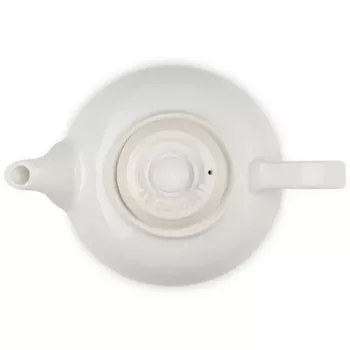 LE CREUSET kameninová čajová kanvica 1,3L biela