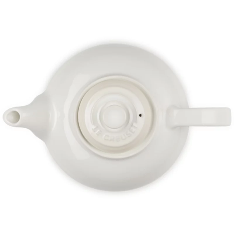 LE CREUSET kameninová čajová kanvica 1,3L biela