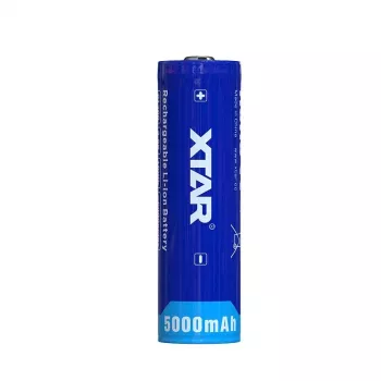 XTAR 21700 5000mAh 3,6V Li-Ion batéria (nechránená, Flat Top)