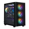Zalman M4 SE čierna mATX Mini Tower PC skriňa so 6x 120mm FRGB ventilátormi