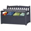 KETER Úložná lavica Eden Garden Bench 265L sivá