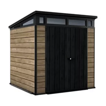 KETER Záhradný domček Deco Pent 7x7 jaseňový odtieň