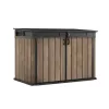 KETER Záhradný domček Deco Horizontal jaseňový odtieň