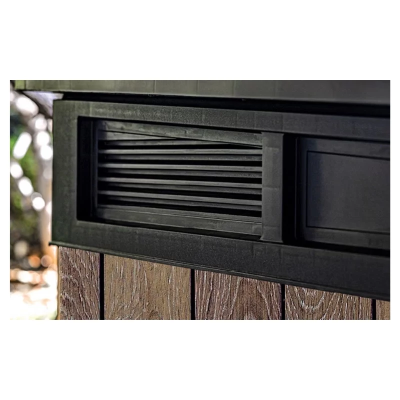 KETER Záhradný domček Deco Horizontal jaseňový odtieň