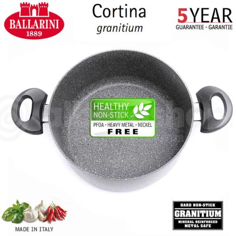 BALLARINI Pekáč Cortina Granitium Ø24cm/3mm