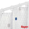 RAYEN sprchový záves 180x200cm biely, polyester