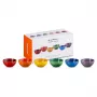 LE CREUSET sada 6 kameninových misiek 330ml v rôznych farbách