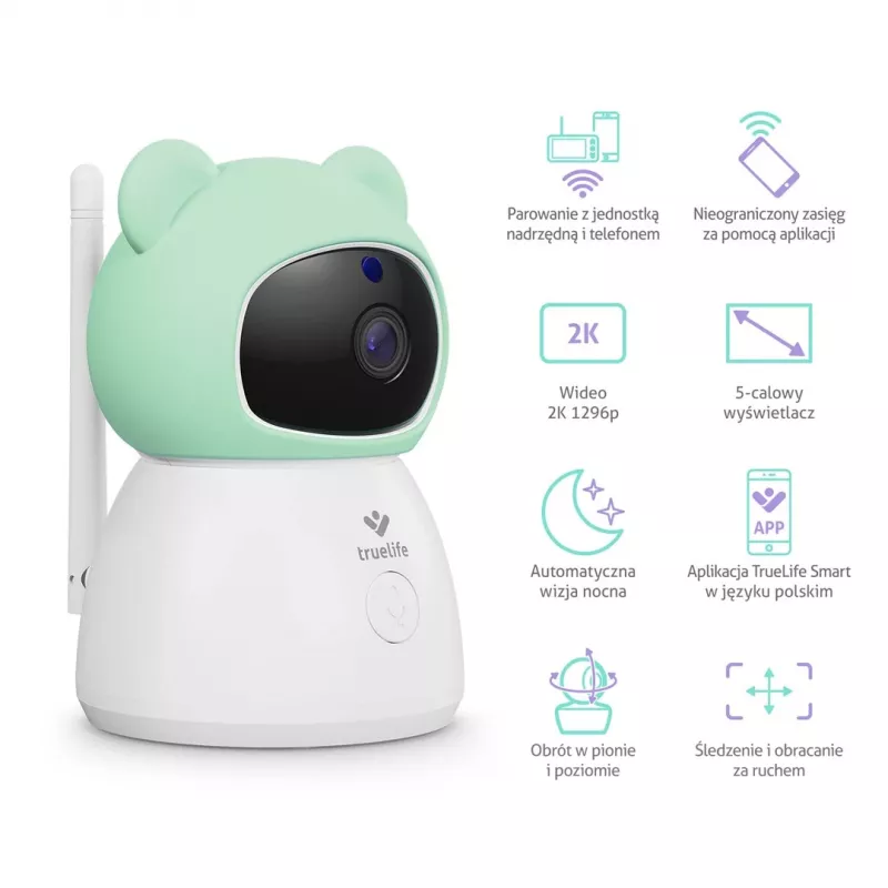 TrueLife NannyCam R6 Dual Smart detská chůvička
