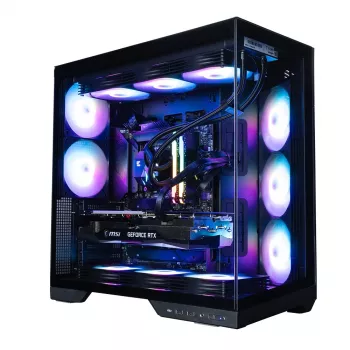 Zalman D50, ATX Mid Tower PC skriňa, 3 x 120mm ventilátory, čierna