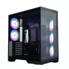 Zalman D50, ATX Mid Tower PC skriňa, 3 x 120mm ventilátory, čierna