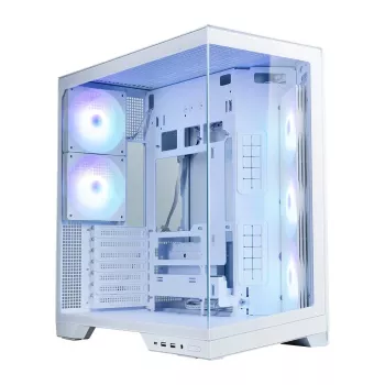 Zalman D50 ATX Mid-Tower PC skriňa, 3x 120mm ventilátory, biela
