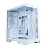 Zalman D50 ATX Mid Tower PC skriňa, 3x 120mm ventilátory, biela
