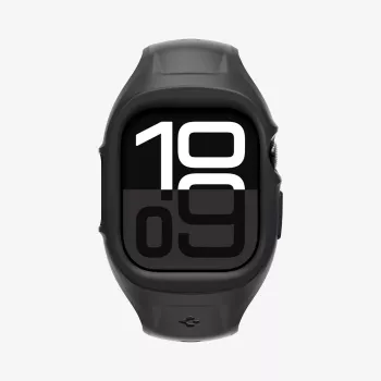 Spigen Liquid Air Pro – puzdro s remienkom pre Apple Watch Ultra 49 mm (čierna)