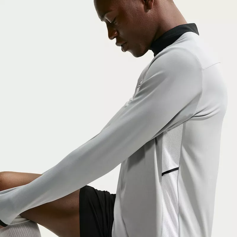 Pánske Nike Dri-Fit Academy 25 Drill Top mikina sivá FZ9767 012 M