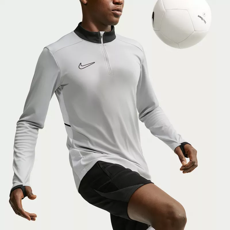 Pánske Nike Dri-Fit Academy 25 Drill Top mikina sivá FZ9767 012 M