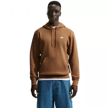 Nike Club BB pánska mikina hnedá FN3859 270 2XL