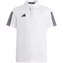 adidas Tiro 23 Competition Cotton detské tričko biela IC4576 140cm