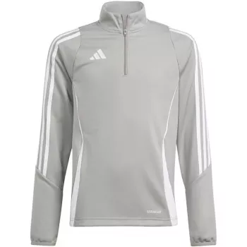 adidas Tiro 24 tréningové tričko detské mikina sivá IR9363 116cm