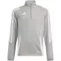 adidas Tiro 24 tréningové tričko detské mikina sivá IR9363 116cm