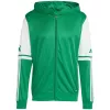 adidas Squadra 25 Hoody pánske mikina zelená a biela JP3164 S