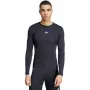 Pánske adidas Techfit dlhý rukáv tričko čierna JP2944 XL