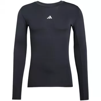 Pánske adidas Techfit dlhý rukáv tričko čierna JP2944 XL