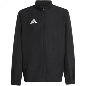 adidas Entrada 26 tréningová mikina pre deti čierna JZ6608 140cm