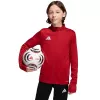 adidas Entrada 26 tréningová bunda pre deti červená JZ6612 140cm