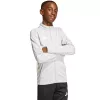 adidas Entrada 26 tréningová mikina pre deti svetlosivá JZ6610 116cm