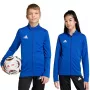 Detská mikina adidas Entrada 26 Track modrá JZ6607 116cm