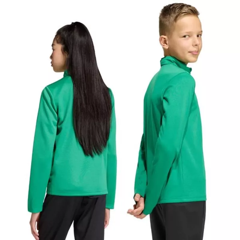 Detská tréningová mikina adidas Entrada 26 zelená JZ6632 116cm