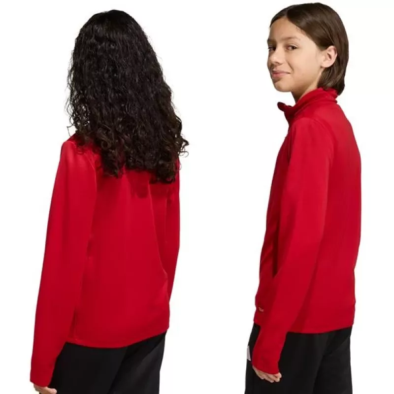 Detská tréningová mikina adidas Entrada 26 červená JZ6636 116cm