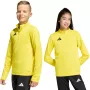 Detské tréningové tričko adidas Entrada 26 žlté JZ6639 128cm
