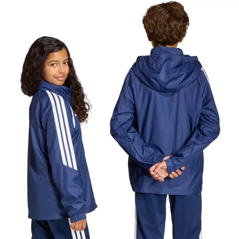 Detská vetrovka adidas Tiro 26 League navy JY9725 164cm