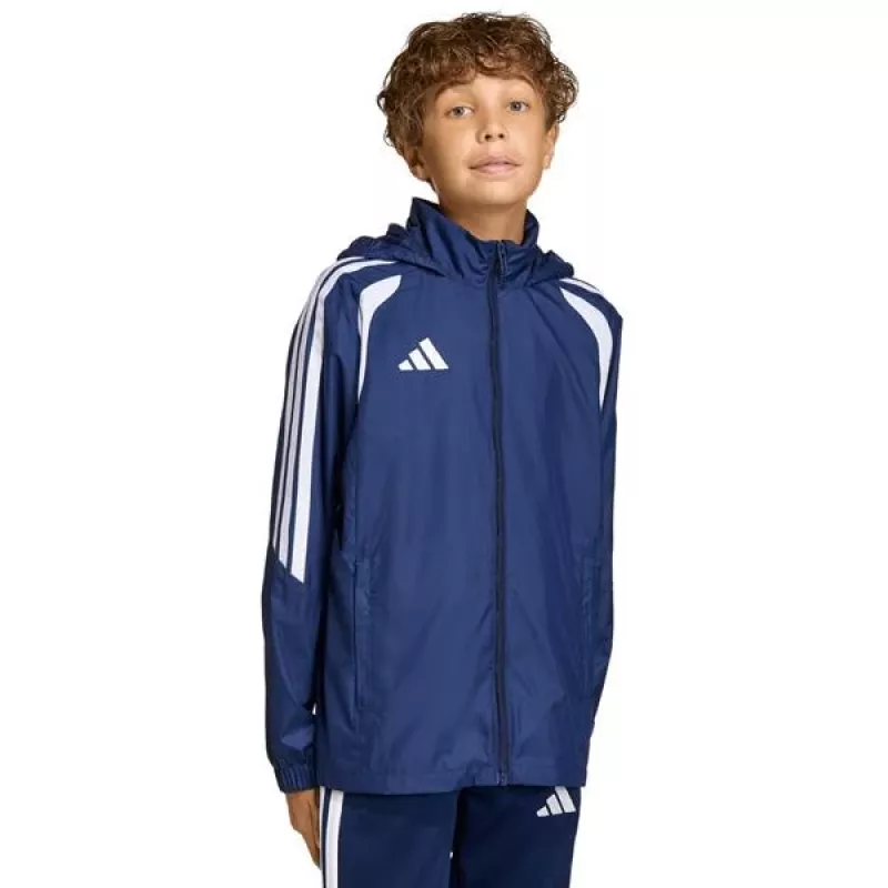 Detská vetrovka adidas Tiro 26 League navy JY9725 164cm
