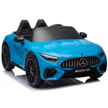 Auto na batériu Mercedes AMG SL63 modré lakované