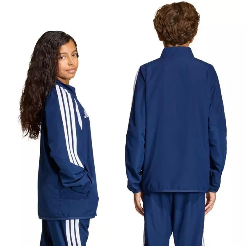 Detská mikina adidas Tiro 26 League Presentation tmavomodrá KA6414 164cm