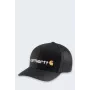 Čiapka Carhartt Rugged Flex Oakland čierna