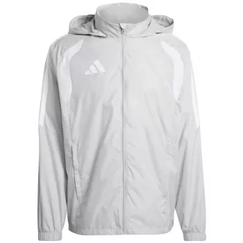 adidas Tiro 26 League Windbreaker detská bunda sivá KT2426 164cm