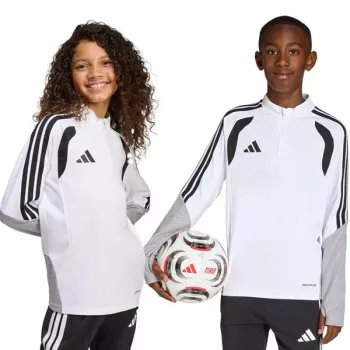adidas Tiro 26 Competition Training Top detské mikina bielo-sivá KA7577 164cm